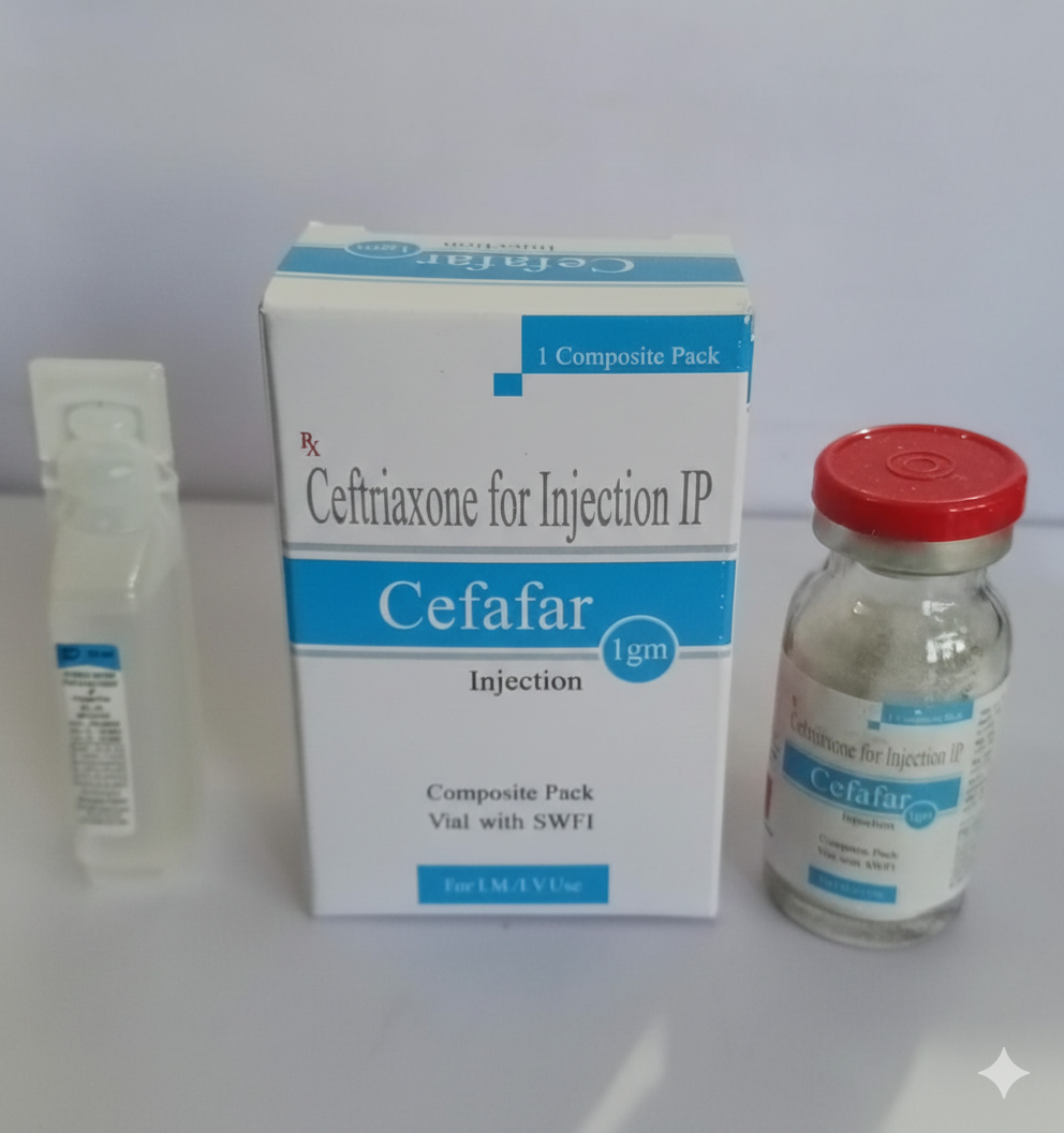 Cefafar-1gm Inj.
