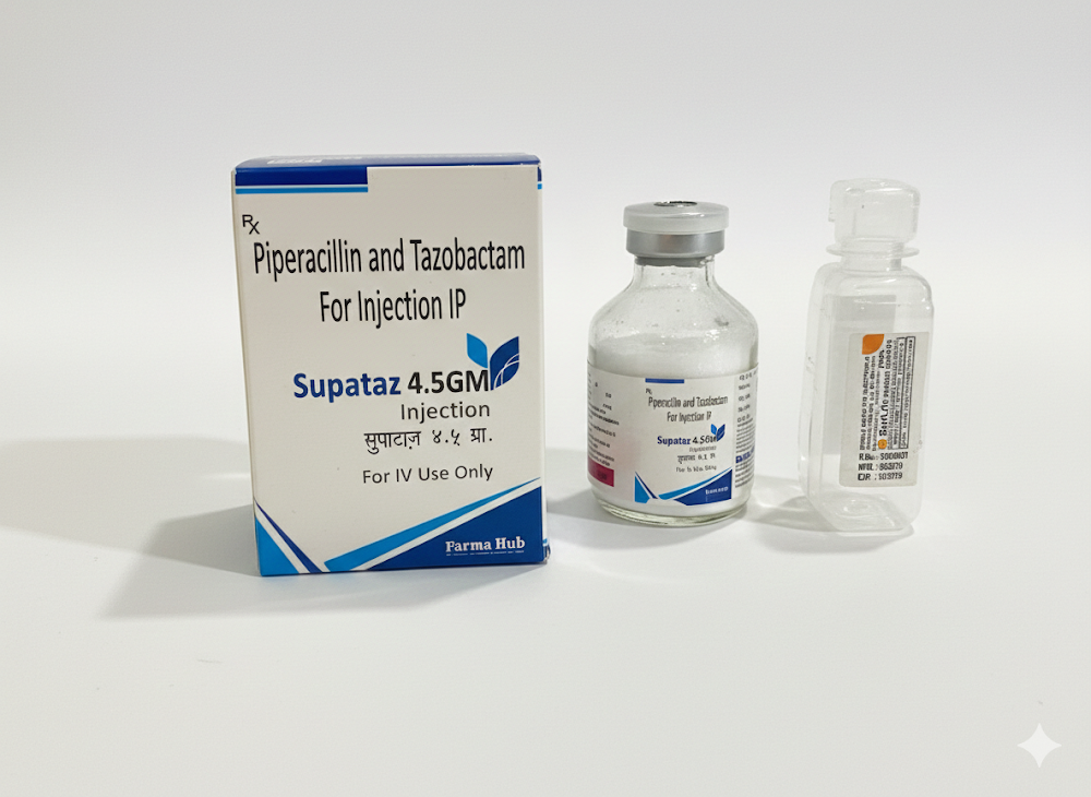 Supataz 4.5 gm Inj.